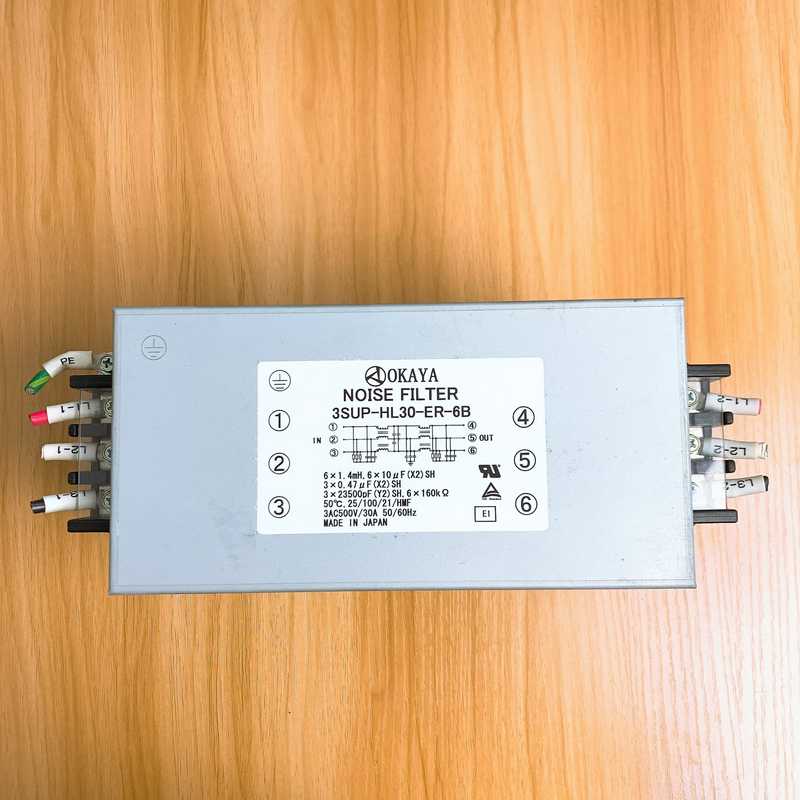 OKAYA冈谷滤波器电源过滤器3SUP-HL30-ER-6B【鑫鑫商铺】