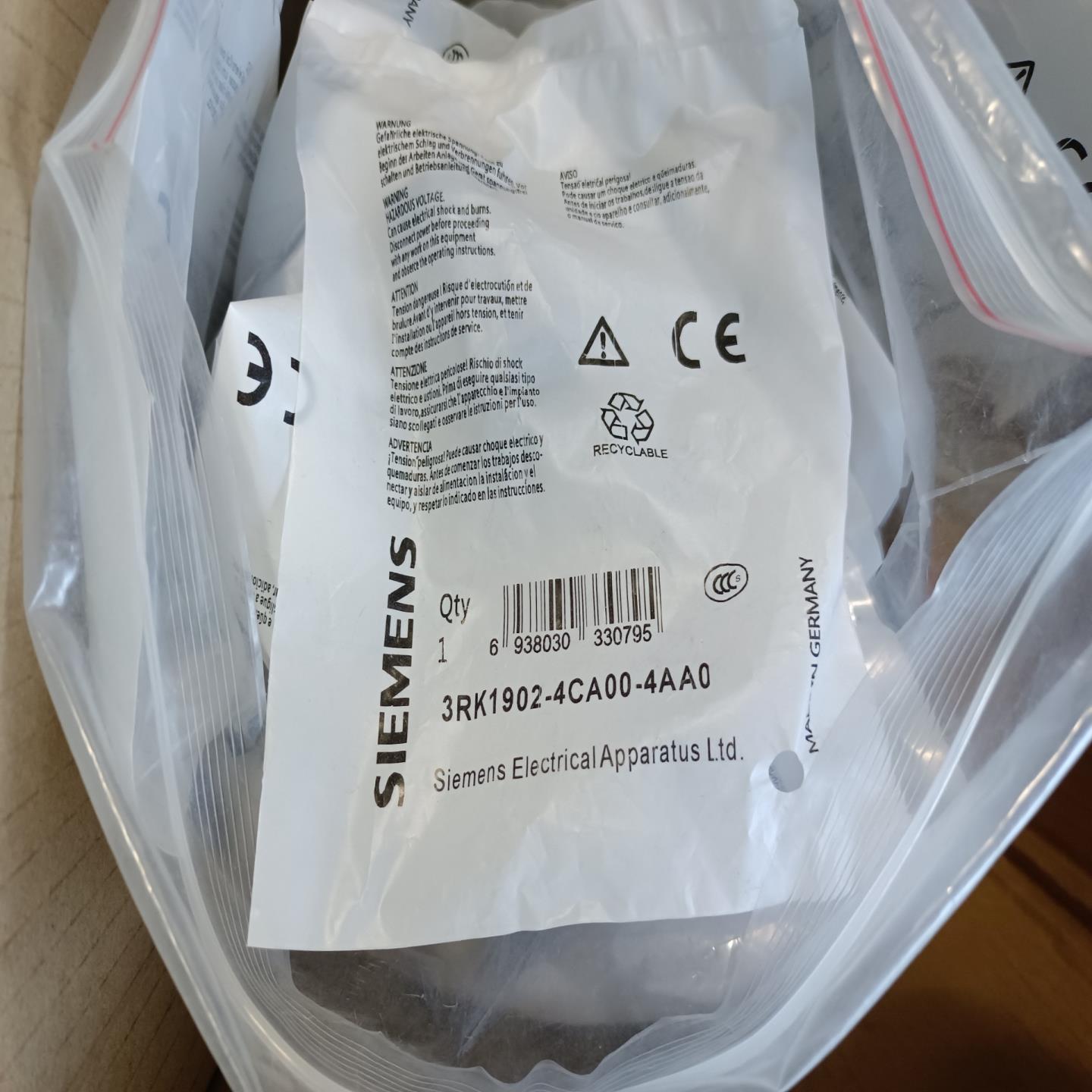 3RK1902-4CA00-4AA0M12连接器3R询价