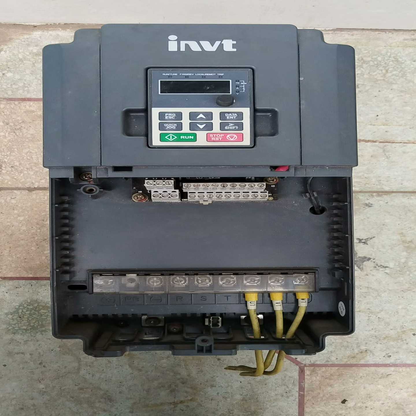 议价英威腾变频器GD100-015G-4 380V15kw，实物