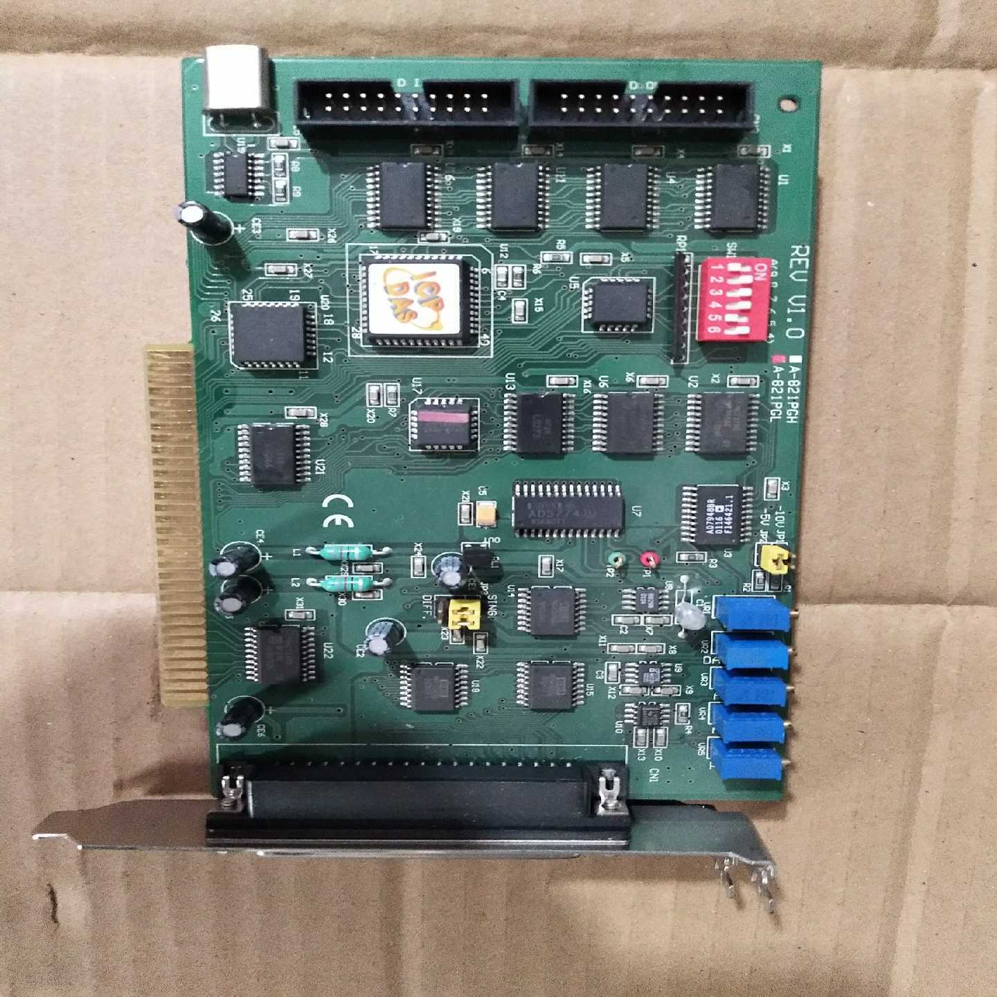 (工仔机械）A-821PGL REV V1.0 ICP DAS 多功能数