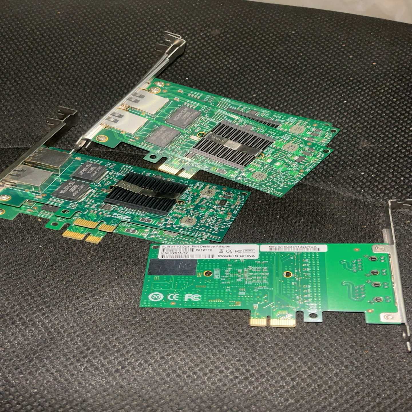 询价拍~WIN YAO WY575T2 PCI-e X1双口千兆网卡