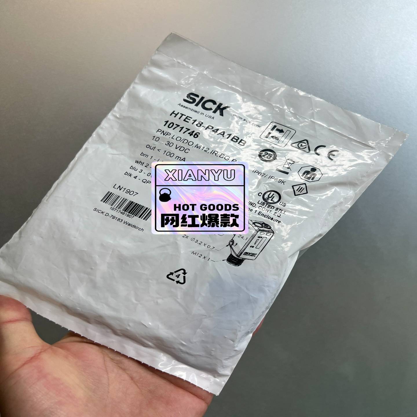 HTE18-P4A1BB，订货号1071746，孤品拍前询价