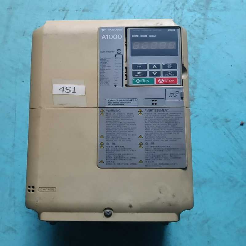 【星慕电子】CIMR-AB4A0038FBA，安川变频器A1000系列变