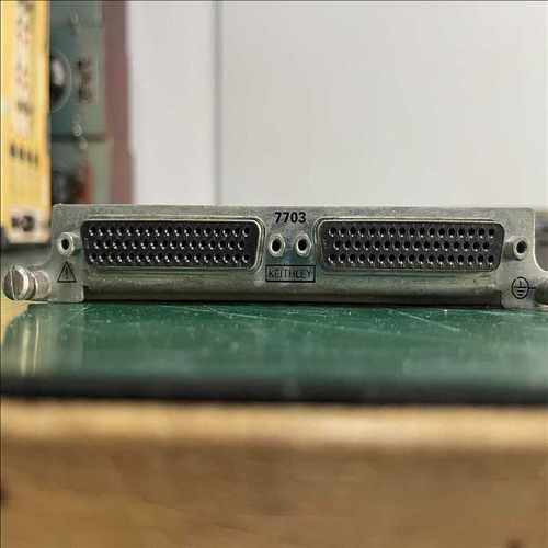 吉时利 KEITLEY 7703  采集卡 实物拍摄 功能正（耶耶电子）