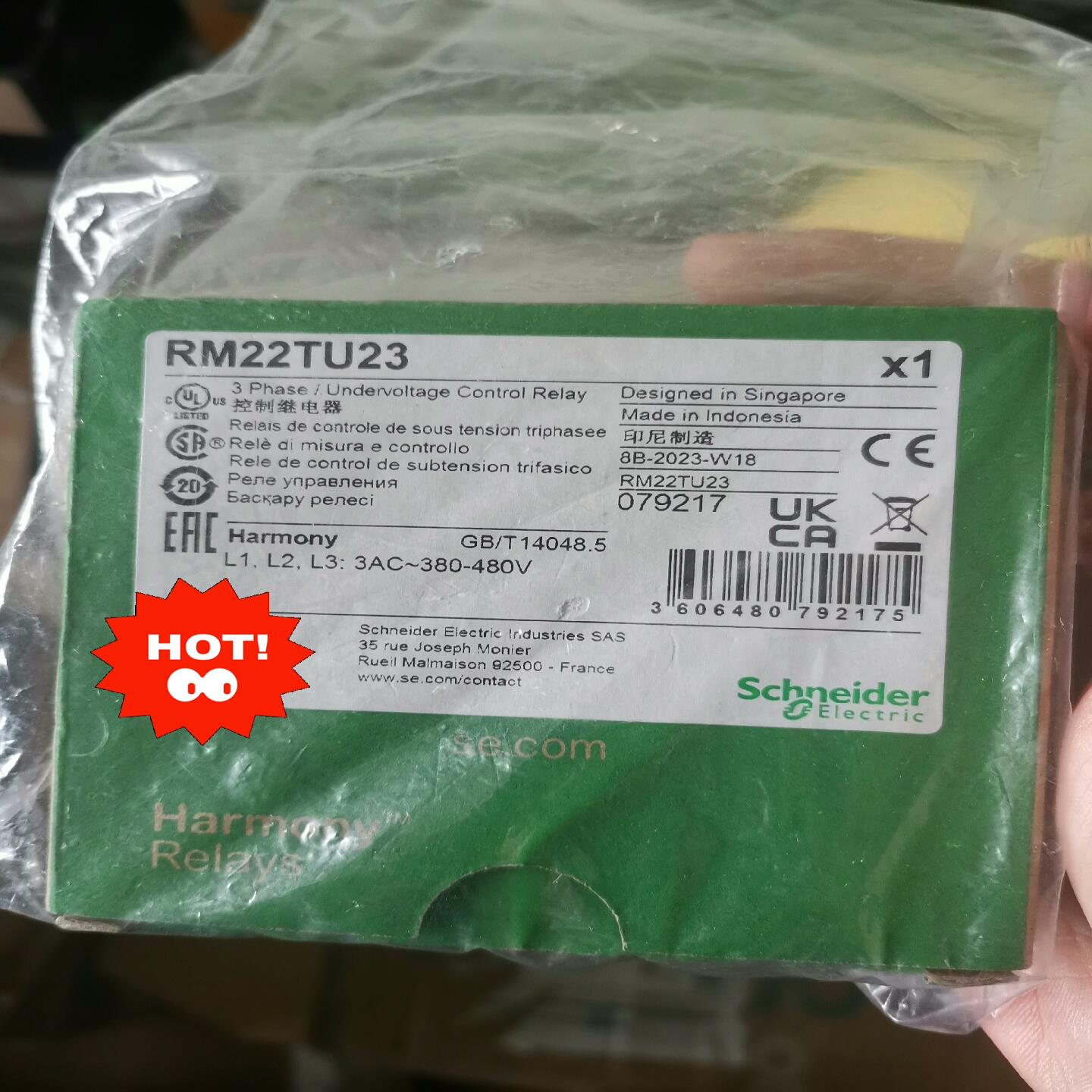 RM22TU23相序控制器，，2~询价