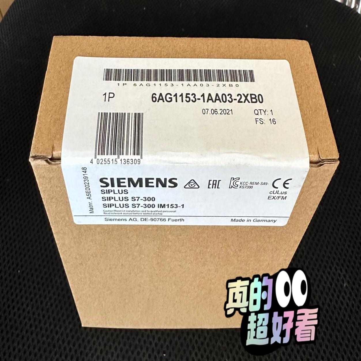 6AG1153-1AA03-2XB0  6AG1 153-1（瓠子电子）
