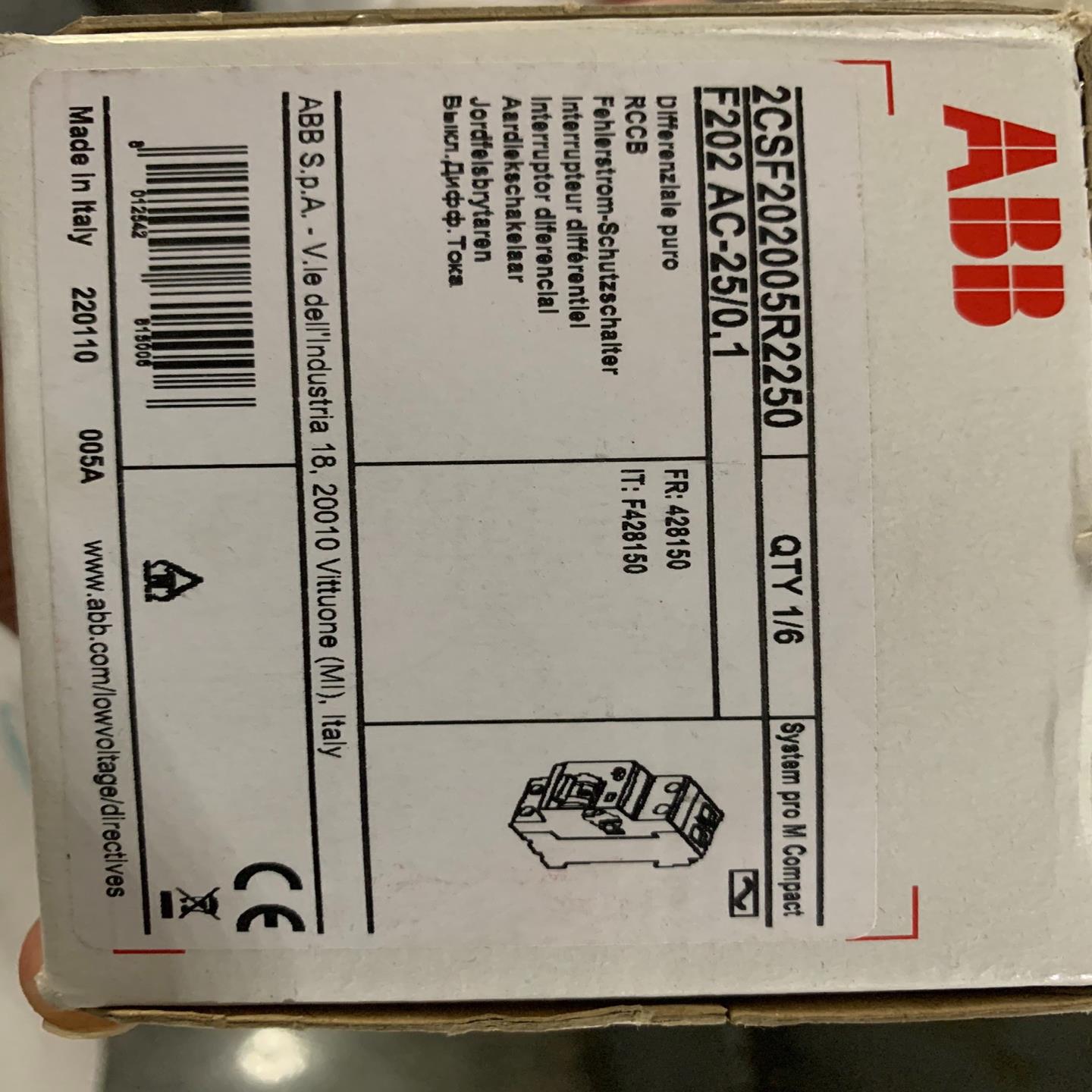 电磁式漏电保护装置F202AC-25/0.询价