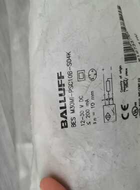 BES00A4巴鲁夫BES M30MI-PSC10B~询价