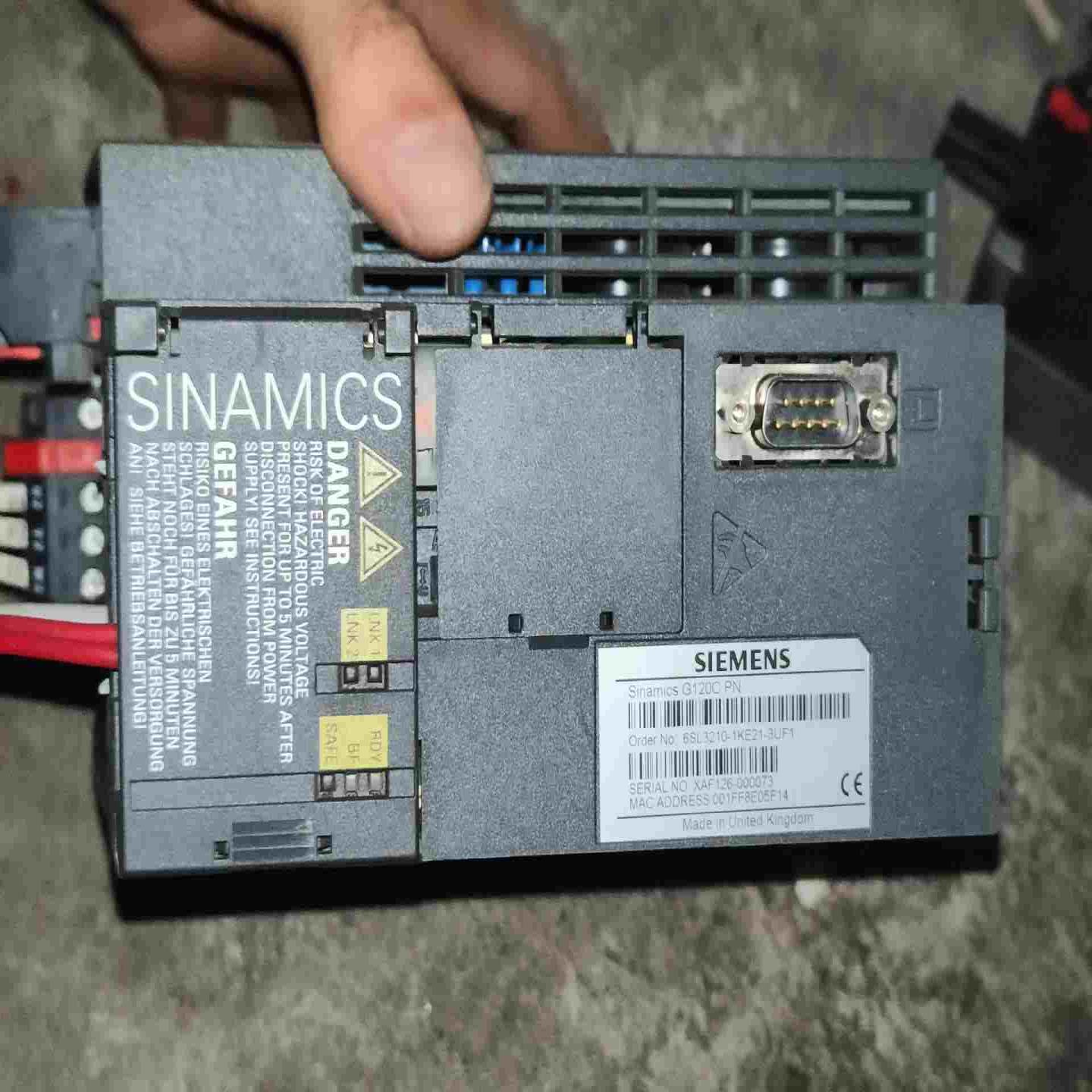 非标架西门子6SL3210-1KE21-3UF1功能正常包好现货在议价