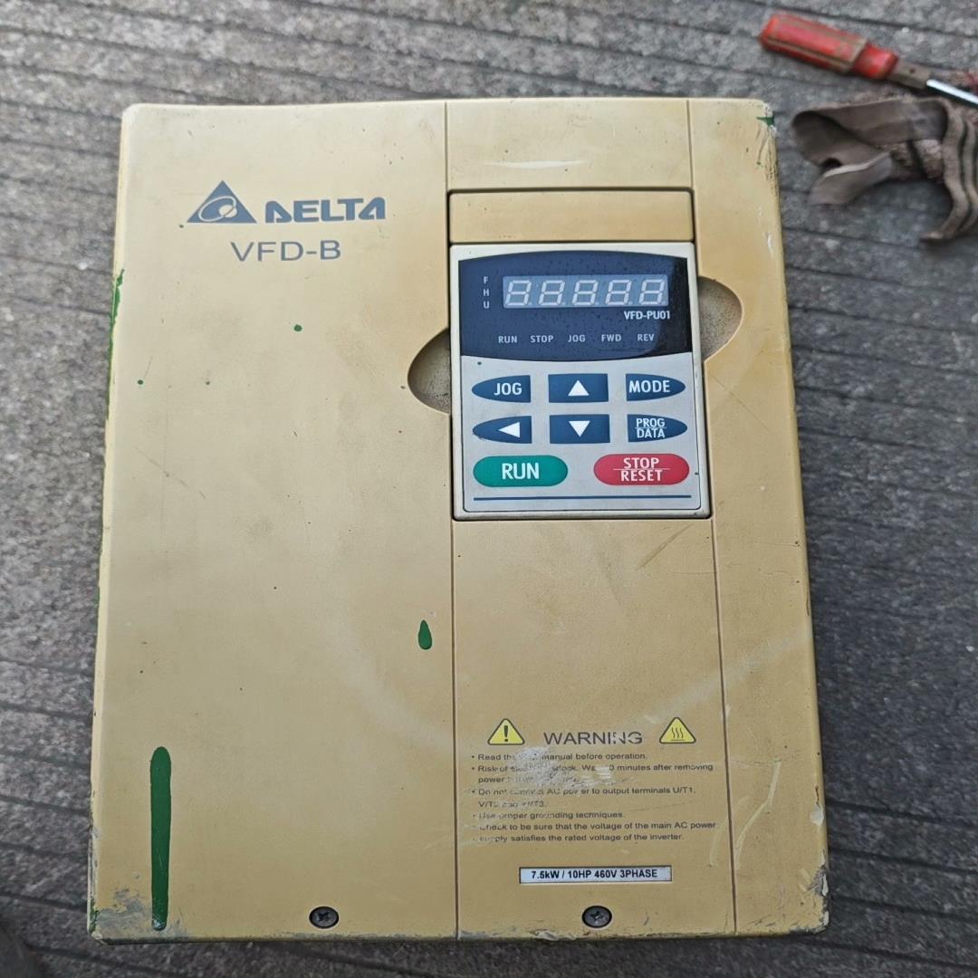 【议价】台达变频器VFD075B43A一台75kw 功能包好实物图
