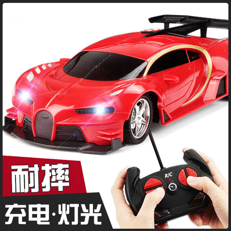 遥控汽车充电线高速遥控车赛车漂移小汽车电动儿童玩具车模