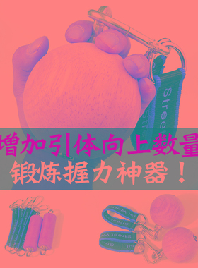 WRGD指腕引体球引体向上辅助训练器腕力球掰手腕指力小臂力量球