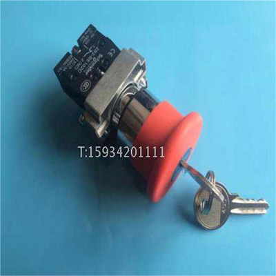 带钥匙急停开关 XB2BS142C XB2-BS142C (ZB2BS14C+ZB2BZ102C)