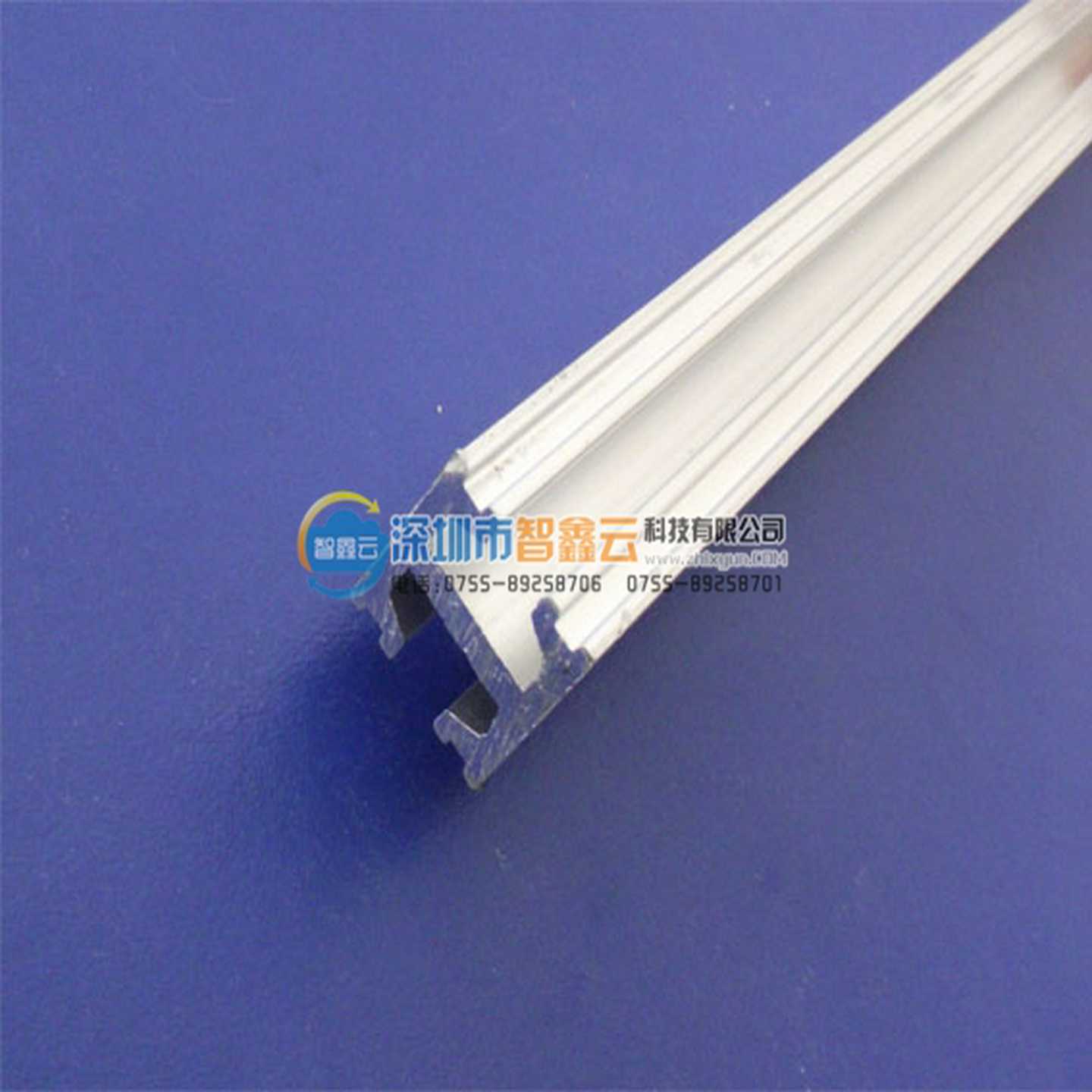智鑫云机械手配件天行铝条18x18治具MF018001双槽铝型材工字