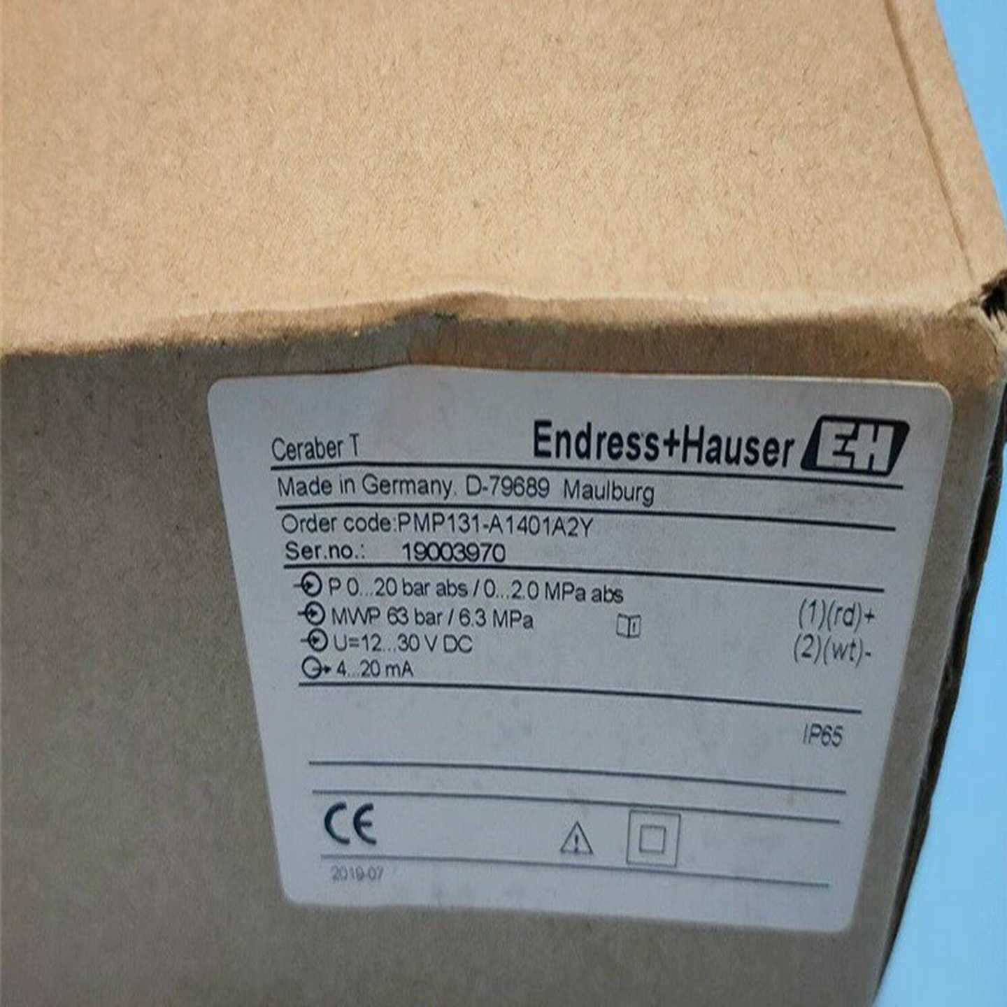 E+H恩德斯豪斯PMP131-A1401A2T传感器~询价
