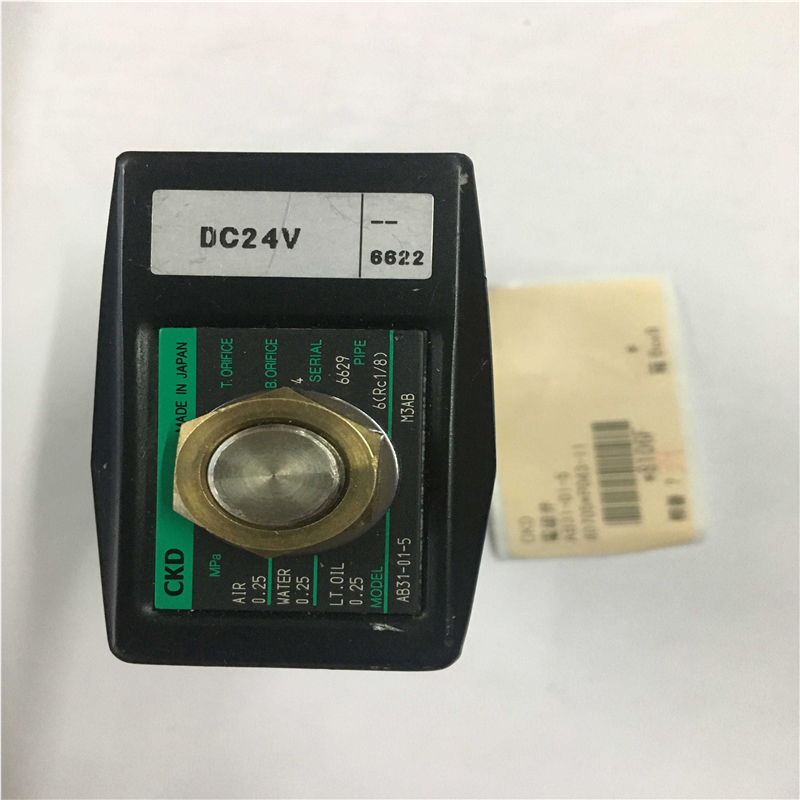 议价-CKD不锈钢电磁阀AB31-02-4-R3A/AB31-01-5-M3AB全新原装当天