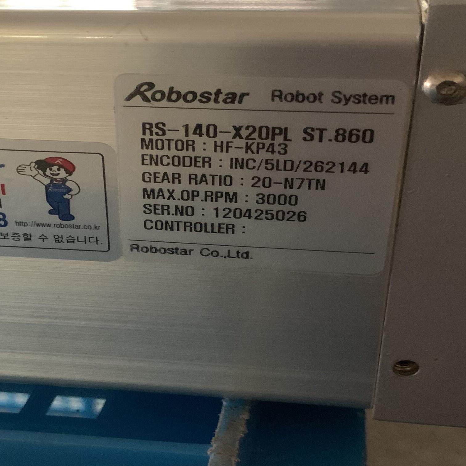 Robostar模组RS-140-X20PL总长1030mm行程860mm