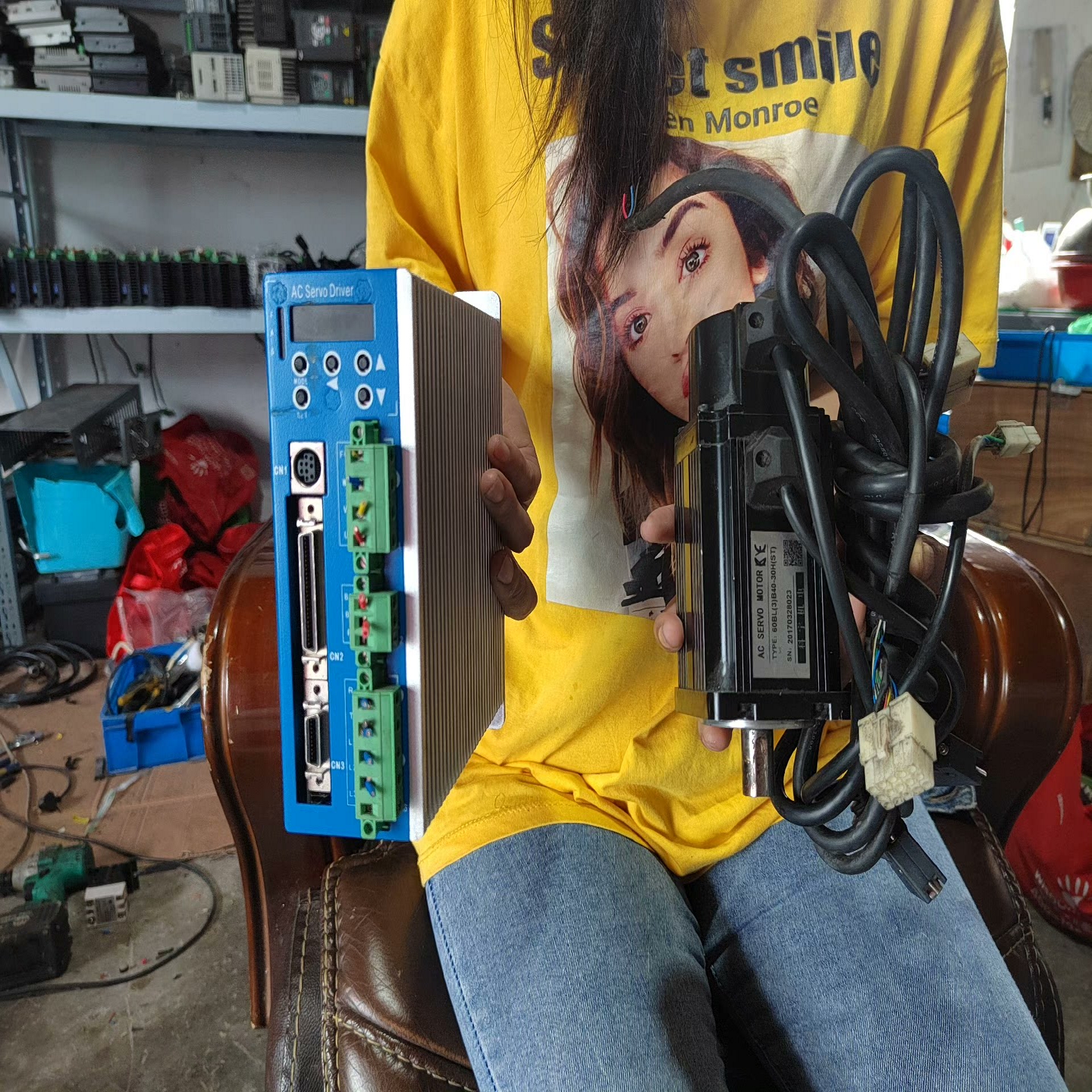 科宇伺服驱动器电机ASCE-A4030E2-N