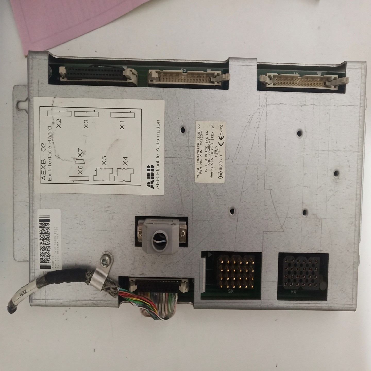 拆机ABB机器人主板AEXB-02一张，功能包好，成色如图需【鑫鑫商