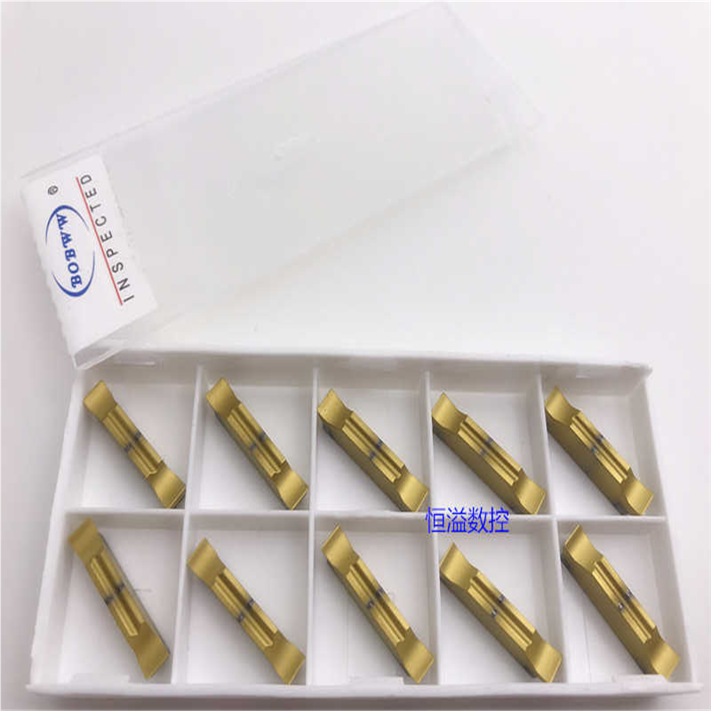 BOBWW 切槽刀片 MGGN200/300/400-BJ BB530 切断/割刀片 加工