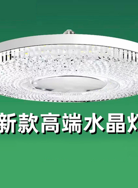 LED新款水晶灯螺口家用白光高亮省电白光节能灯泡Y22