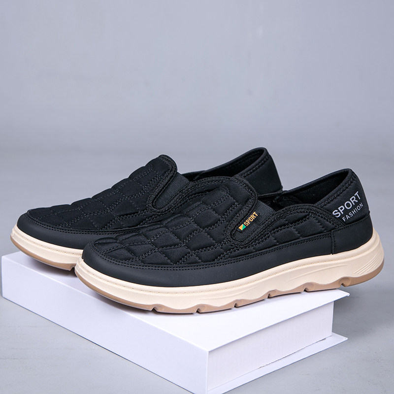 新款老北京布鞋男爸爸休闲鞋舒适老人鞋软底开车鞋子一脚蹬运动鞋,流行男鞋,乐福鞋（豆豆鞋）,淘宝优惠券,粉丝福利购,淘宝优惠卷