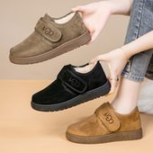 女年轻款 冬季 老北京棉鞋 加绒加厚保暖中老年妈妈软底防滑保暖棉靴