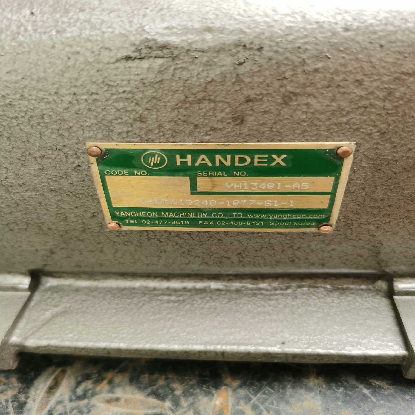韩国HANDEX分割器150CA12240-1RT7-D1-；议价