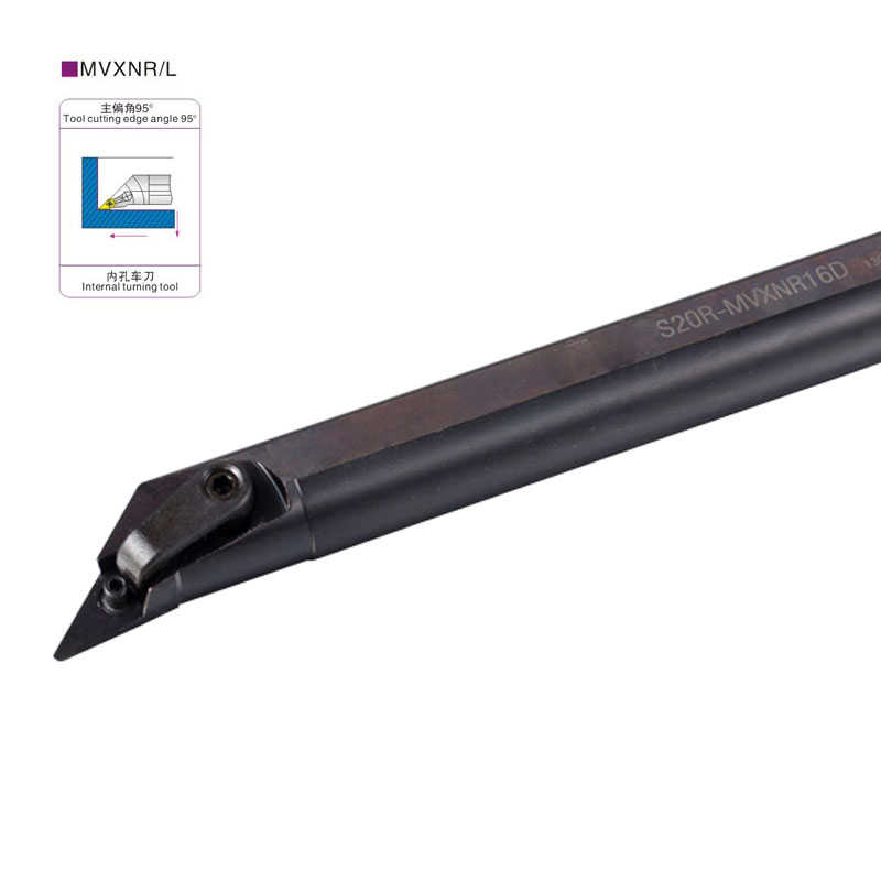 95度数控内孔车刀杆复合式 S20R/S25S/S32T/S40T-MVXNR16/MVXNL
