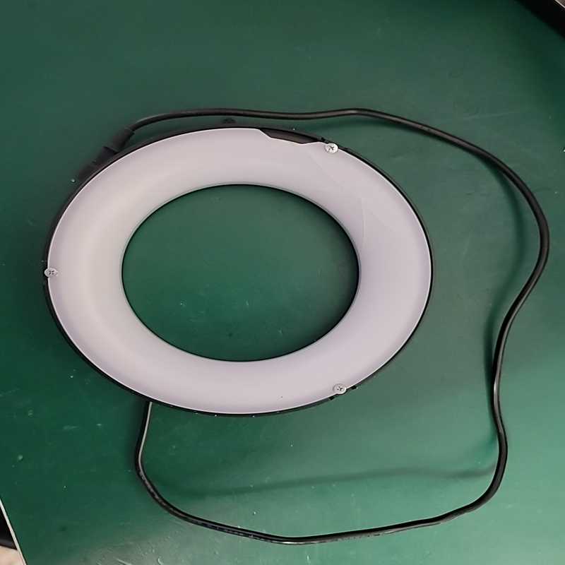 基恩士CA-DRW13M 原装正品白色多交环形光源 成色如图一议价