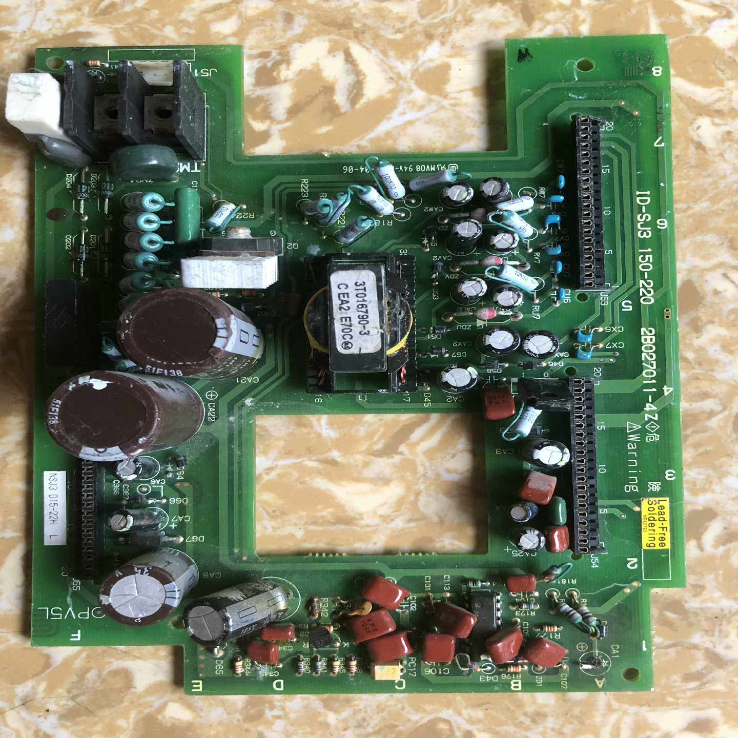 日立变频器SJ300电源驱动板2B027011-4Z   1[浩蓉商户]