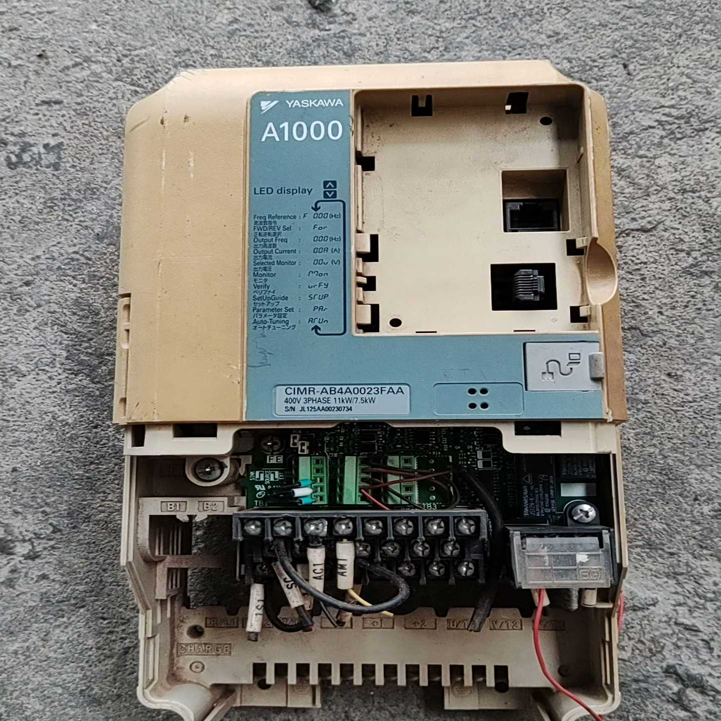 (询价)安川变频器主板，ETC740110-S1017，功能，有