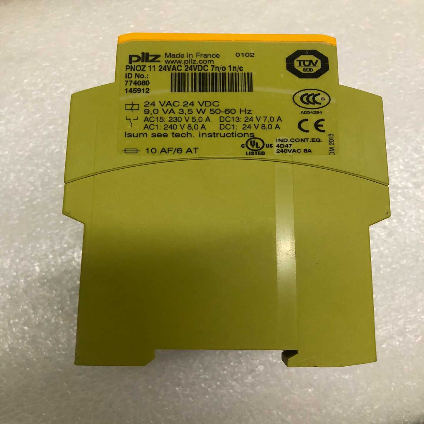 PNOZ1124VAC24VDC7n/o1n/c皮【卡奥电子】