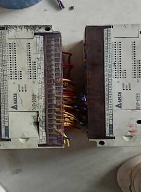 台达plc两台，dvp60es00r2成色如图，功能正常~询价