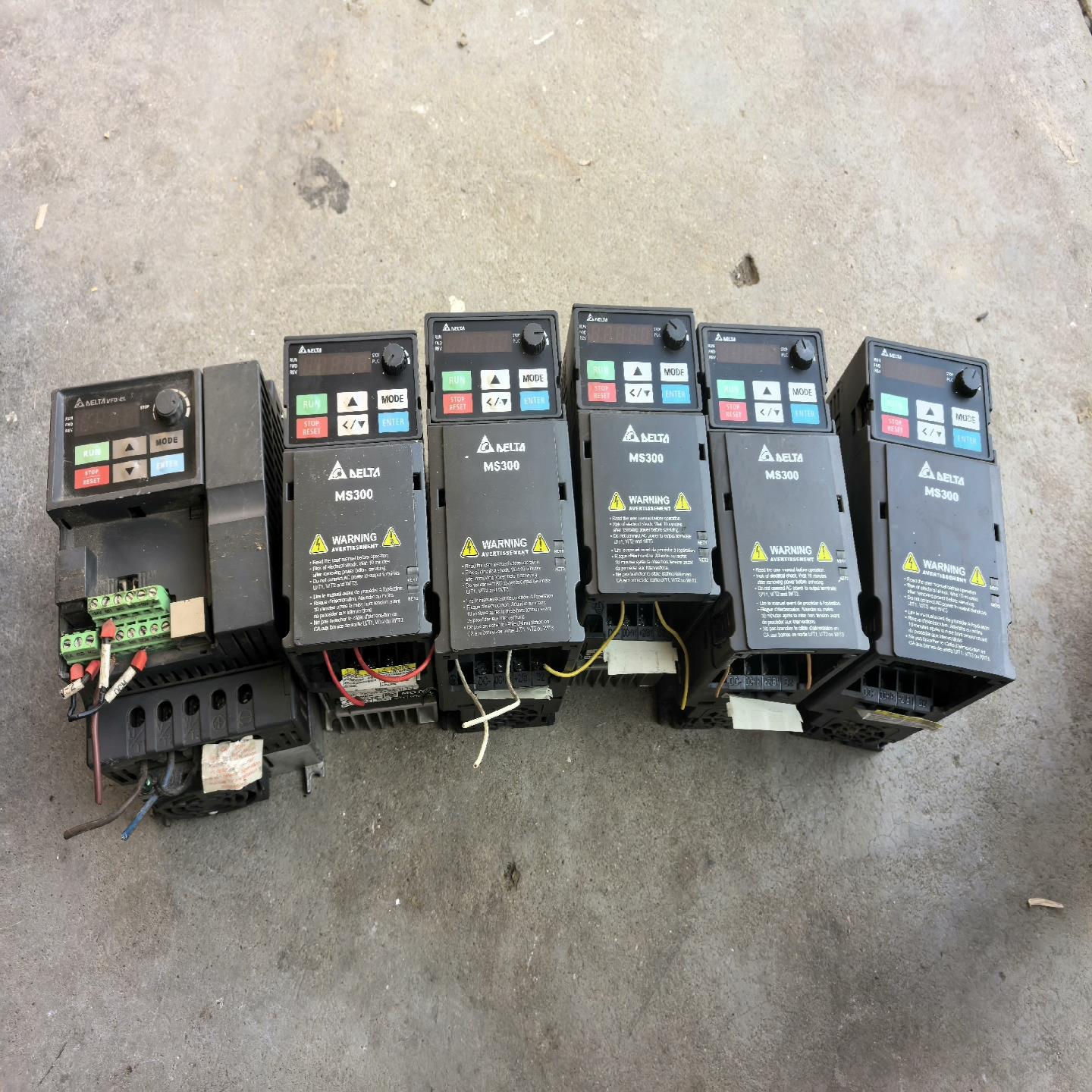 台达变频器VFD4A2MS43ANSAA(1.5KW3台)询价