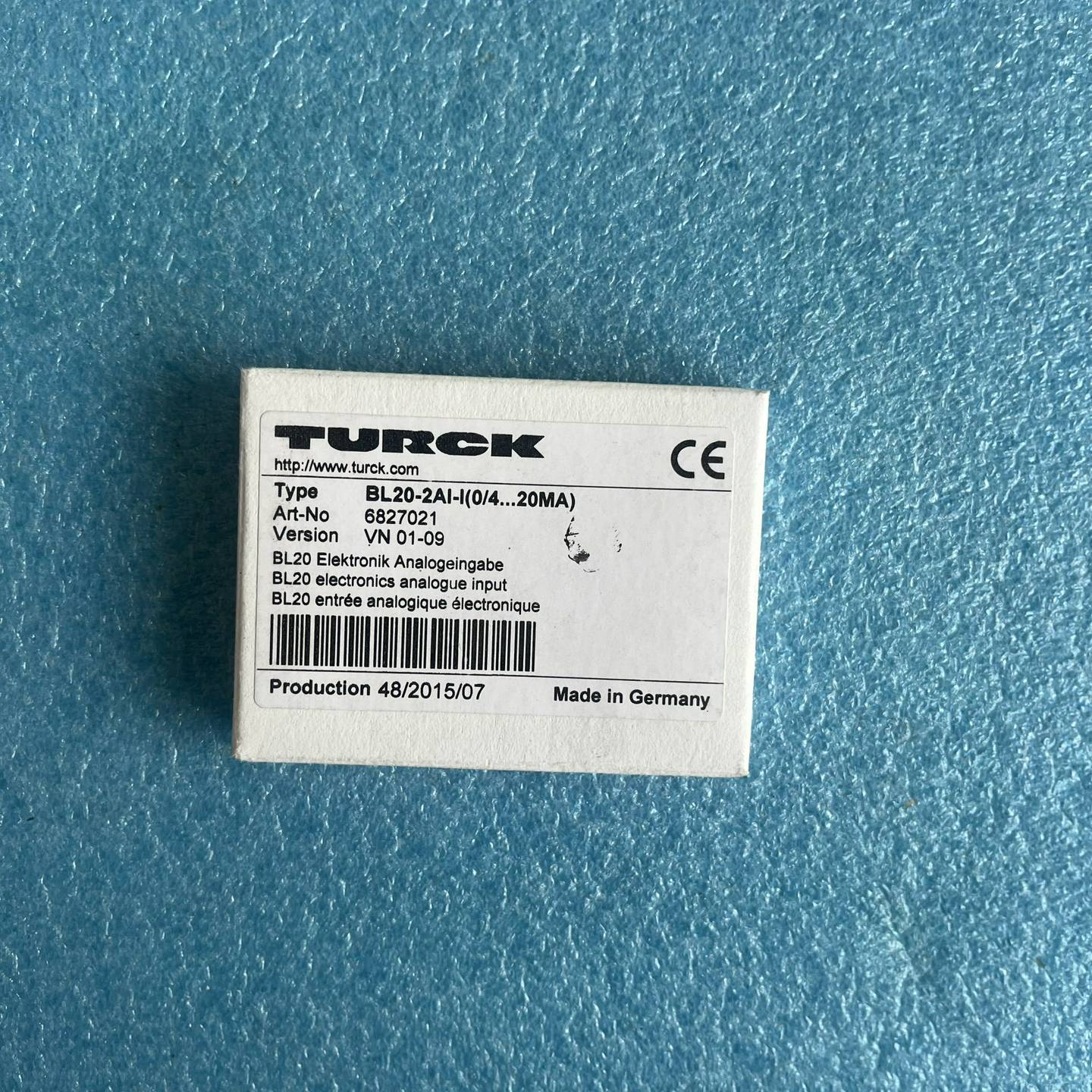 图尔克TURCK模块 全新原装工程项目剩余 型号BL20-2{议价}