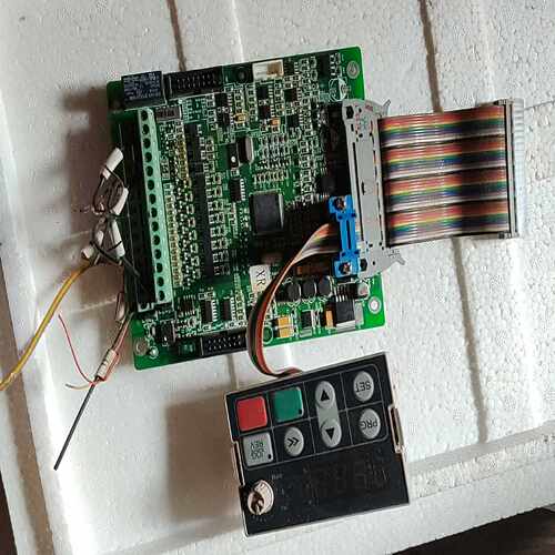 AC80CON1-A1.3，伟创变频主板11KW.面板.实物（gg设备）
