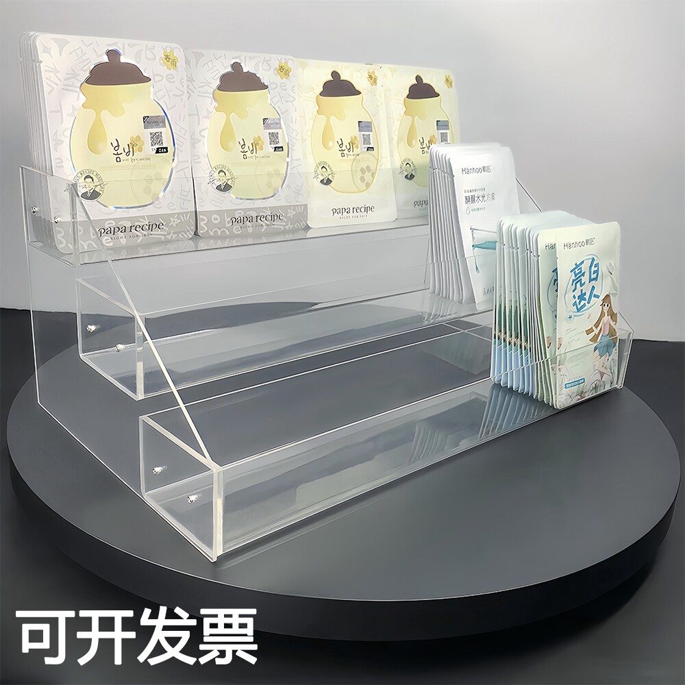 超市收银台桌面零食货架展示架直播间展台产陈列酒店置物架