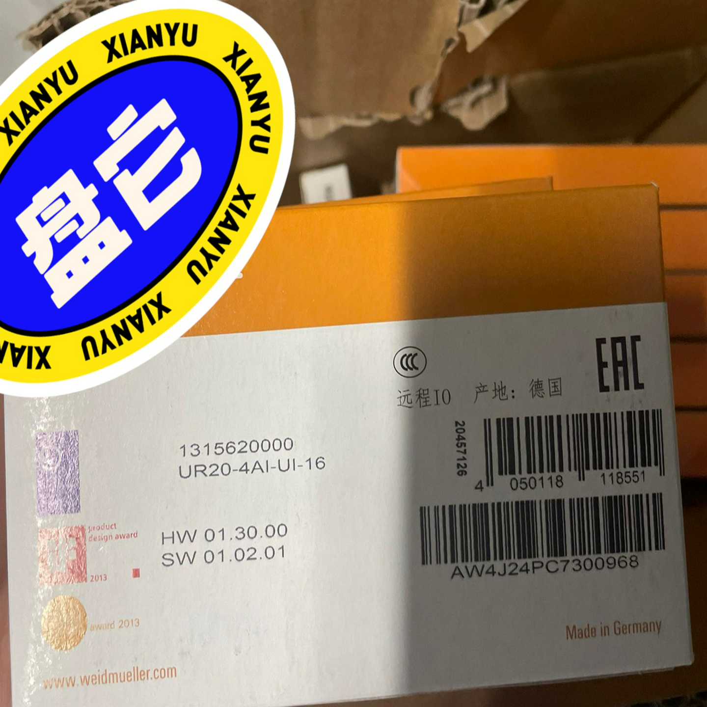 1315620000  UR20-4AI-UI-16  we【卡奥电子】