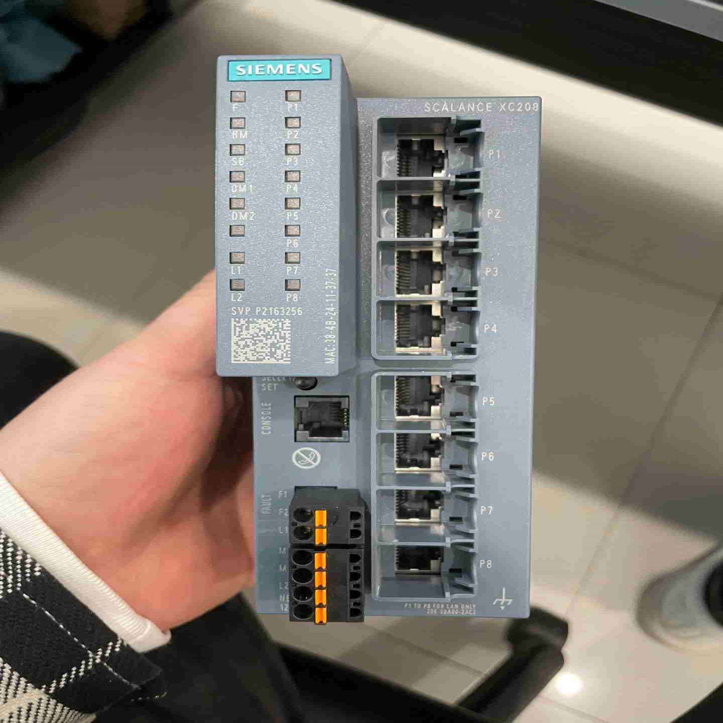 议~XC208管理型交换机,6GK5208-0BA0-2A