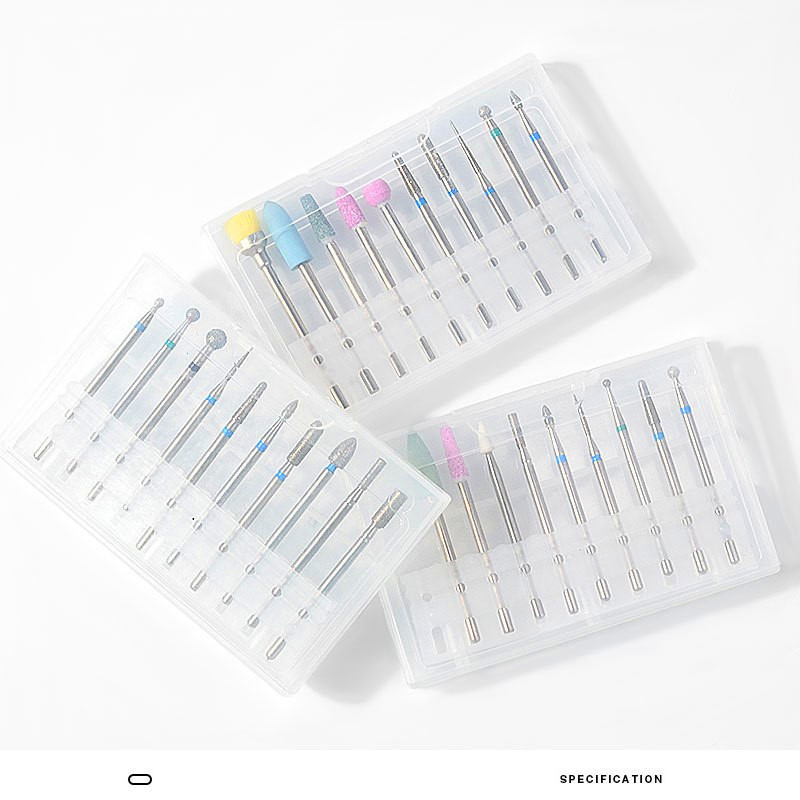 俄式前置处理套装美甲打磨头去死皮修甲工具锉刀通用款2.35mm