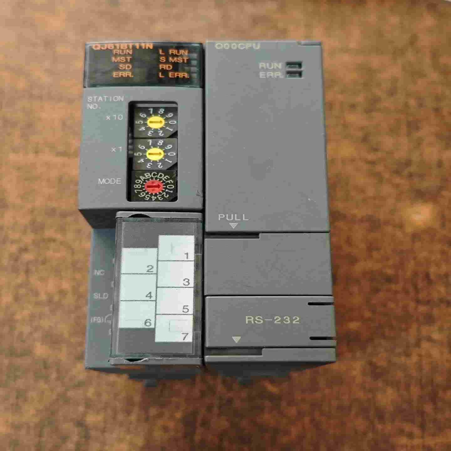 (询价)三菱plc，Q00CPU，QJ61BT11N，一共两个，