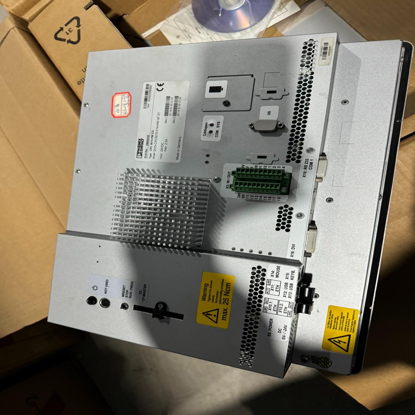 议价菲尼克斯CPC 5015触摸屏