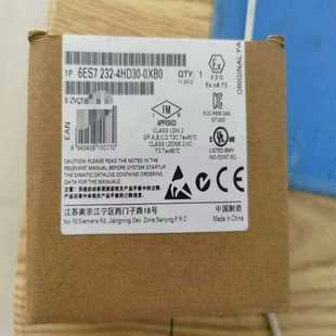 詢價 4HD30 0XB0未開封 聯系 6ES7232