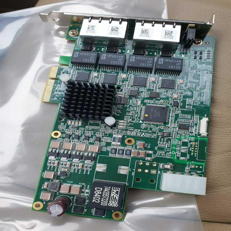 凌华PCIe-GIE74C 4通道PoE网卡图像采集卡PCI[浩蓉商户]