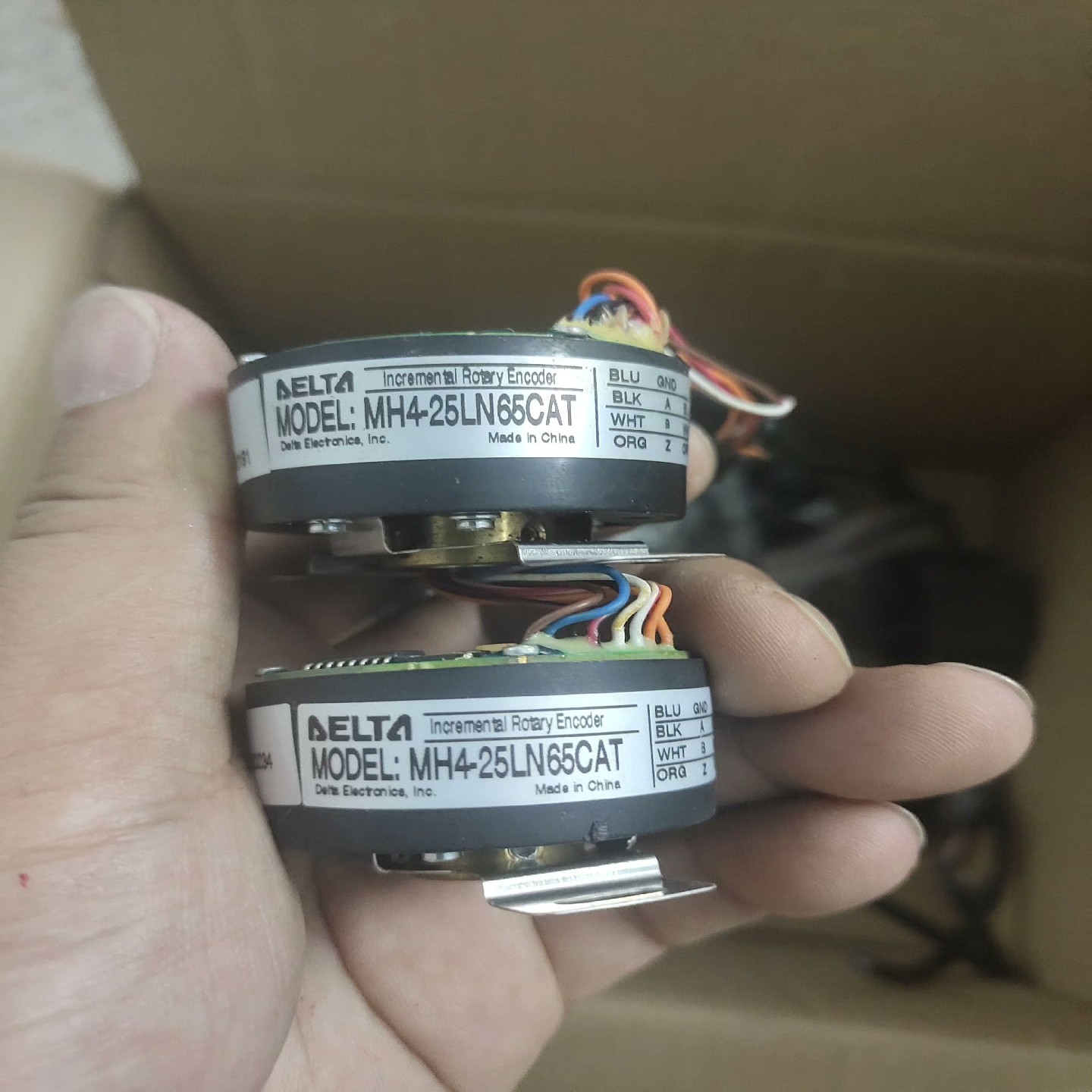 台达编码器MH4-25LN65CAT，，成色很好，功询价