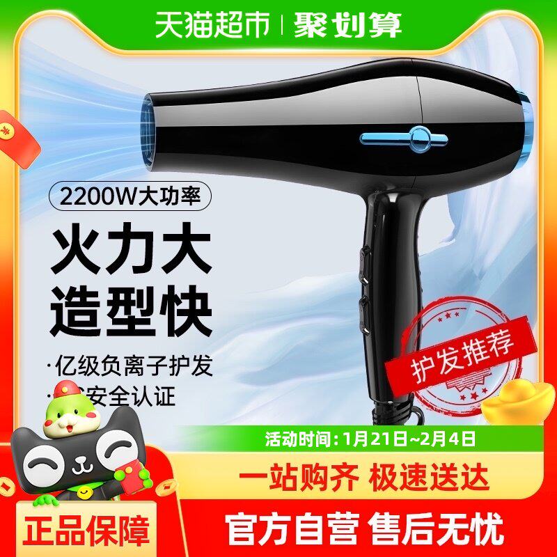 吹风机家用大风力负离子护发理发店专用发廊大功率强力速干电吹风