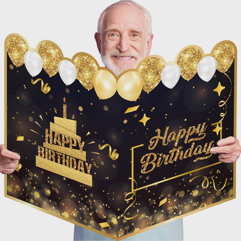 556x40cm Party Greeting Huge Birthday Card Giant Birthday B
