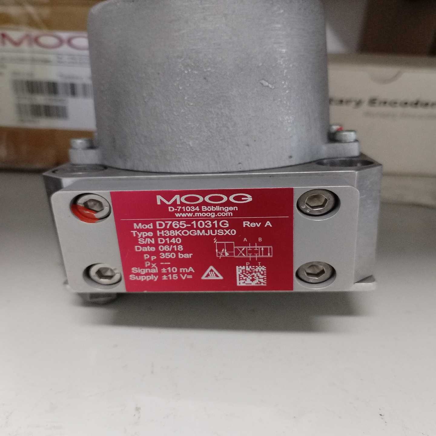 MOOG穆格D765-1031G伺服阀销售~询价