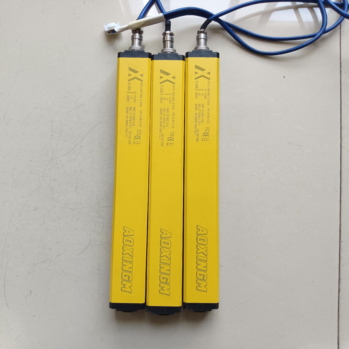 昆山澳鑫+安全光栅传感器+安全光幕TYPE-XA-NB-14~询价